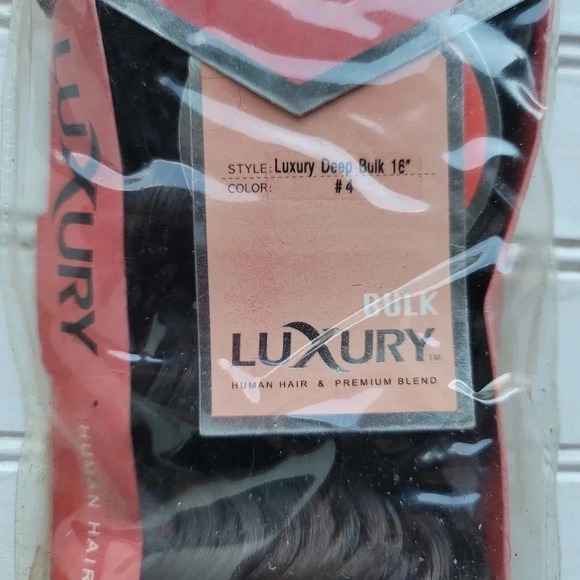 Ever Collection Human Hair Premium Blend Luxury Deep 16" Color Black #4R - Picture 6 of 8